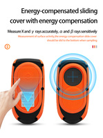 Détecteur de rayonnement nucléaire Aikesi HFS-7311 avec capteur à fenêtre en mica, détection Alpha/Bêta/Gamma/Rayons X, alarme sonore, CPM/Sv/h/CPS/Gy/h