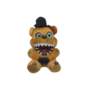 Foxy peluche poupée <span class=keywords><strong>Fnaf</strong></span> cinq nuits à Freddy cauchemar Freddy Bonnie peluches peluche jouet lapin ours canard dessin animé Anime cadeau - Product Image 2
