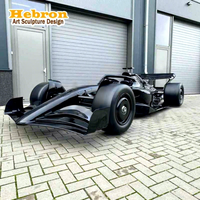 Modèle de voiture de course F1 poli à la main de haute qualité, artisanat métallique, décoration d'intérieur, thème sportif, collection Nouvel An