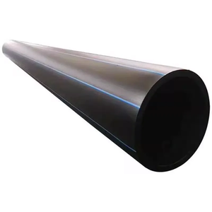 PE100 HDPE fleksibel, pipa air hujan atap siphonik PN10 UV stabil koneksi fusi listrik untuk sistem drainase bangunan - Product Image 1