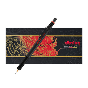 Crayon mécanique <span class=keywords><strong>Rotring</strong></span> 800+ Dragon en vol, Boîte cadeau Fortune Auspicieuse, Dessin à centre de gravité bas, Crayon HB <span class=keywords><strong>Rotring</strong></span> 800+ - Product Image 1