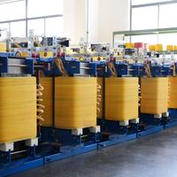   Transformateur d'isolement triphasé à sec IEEE 200kVA 400kVA 690V 440V à enroulement en cuivre abaisseur pour Centres de données solaires et Véhicules électriques