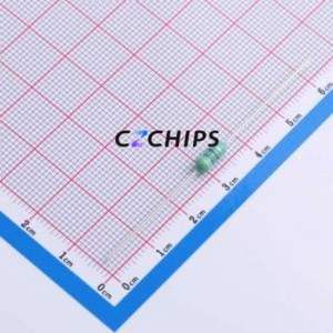 Inductor de Anillo de Color EC0410-471K / Componente de Orificio Pasante (THT), D4xL10.5mm 470uH 10% 126mA 7.7Ohm - Product Image 1