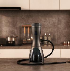 電気ポータブル水ギセルセットチャコールなしポータブルシーシャ高級水ギセルセット石水ギセル<span class=keywords><strong>E</strong></span>-水ギセルセット - Product Image 3