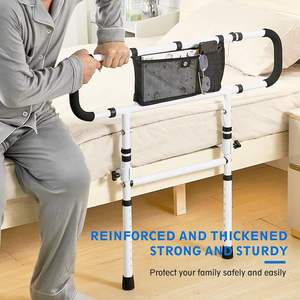 Barrière de lit qui <span class=keywords><strong>aide</strong></span> <span class=keywords><strong>à</strong></span> se lever. Convient aux personnes <span class=keywords><strong>âgée</strong></span>s, aux femmes enceintes et aux personnes handicapées - Product Image 6