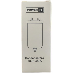 Aluminum Electrolytic <b>Capacitor</b> 20uF 450V M8 Terminal 500V 10000h Cl.B Cl.C EN60252-1 - Product Image 2