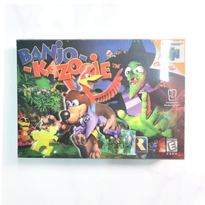 การ์ดเกม Banjo Kazooie สำหรับเครื่อง N64 พร้อมกล่องบรรจุภัณฑ์ - Product Image 1