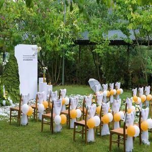 Nouvelles Nœuds de Chaise en Tulle Modernes et Simples – Drapés de Chaise de Mariage Économiques pour Décoration de Scène d'Événements et Fêtes - Product Image 6