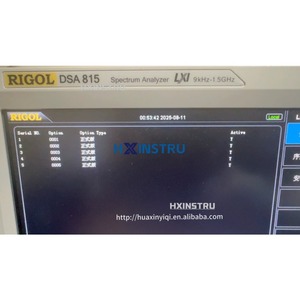 Analyseur de spectre portable RIGOL DSA815-TG/832-TG avec écran haute définition et source de suivi pour instrument de test H - Product Image 2