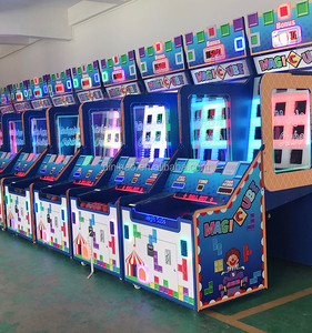 Nuevo atractivo <span class=keywords><strong>de</strong></span> la redención <span class=keywords><strong>de</strong></span> la máquina Arcade con moneda billete lanzar bola máquina cubo máquina - Product Image 2