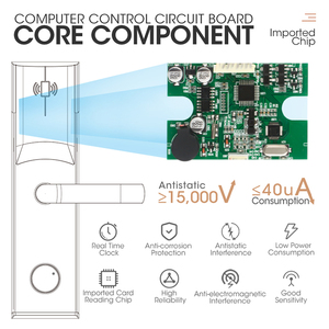 Lockstar Khóa Cửa An Ninh Hệ Thống Kiểm Soát Truy Cập Thẻ M1 Điện Tử Khóa Thẻ RFID - Product Image 3