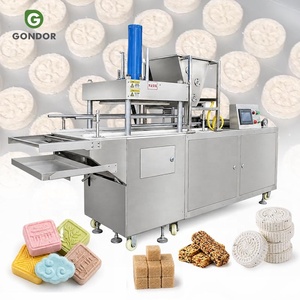Machine de formage et de pressage pour gâteaux de pâte de haricots en tranches, poudre de sésame et <span class=keywords><strong>sucre</strong></span> en petits cubes - Product Image 1