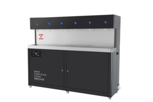 Distributeurs d'eau chaude et froide autonomes avec écran LED, purificateur commercial, filtration, pour usine, école, administration, élégants et tactiles - Product Image 2