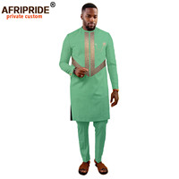 Nouvel Arrivage 2025 : Ensemble de Pantalons Décontractés Africains pour Hommes – Style Africain, Grande Taille