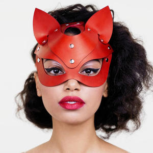 Maschera per Occhi in Pelle, Giocattoli Erotici, Prodotti per Giochi per Adulti, Set Bondage BDSM per Coppie, Vita Sessuale - Product Image 6