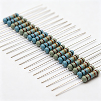 Kit d'assortiment de résistances à film métallique 1/2W, 150 valeurs, tolérance 1%, à travers trou, à bornes axiales, pour circuits de puissance