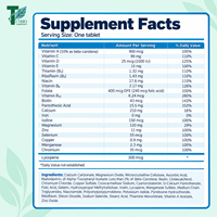 Comprimés multivitaminés quotidiens OEM/ODM pour hommes, soutient la santé immunitaire et énergétique, 200 comprimés