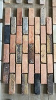 Carreaux de placage minces antiques de brique de reprise décorative de mur extérieur avec le filet