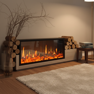 <span class=keywords><strong>Chimenea</strong></span> LCD Holográfica - Efectos de Llama Realistas, Control Remoto, Calefacción Ajustable, Ahorro de Energía, Certificación CE - Product Image 5