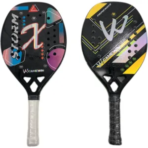 Best Verkopende Groothandelsprijs Hout Strand Tennis Racket Custom Logo Strand Tennis Racket
