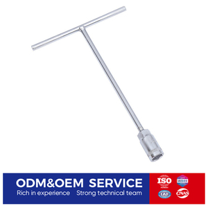 Professional Carbon Steel T Handle Socket Wrench <strong>Set</strong> with Extended <strong>Torque</strong> Arm for Automotive Repair and Mechanical Work - Product Image 1