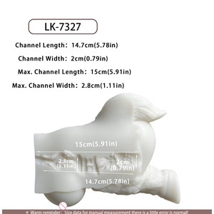 LK-7327 Unicorn Star·Muñeca de Silicona de Medio Cuerpo, Masturbador Masculino de Fantasía—Una experiencia realista de juguete sexual para adultos - Product Image 6