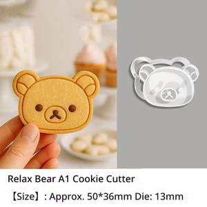 Emporte-pièces fantaisistes en forme d'ours dansants pour créer des modèles de biscuits ludiques et dynamiques - Product Image 6