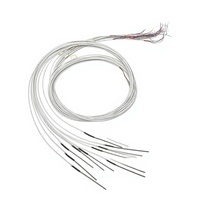 Sensor Termistor JR5611 Berlapis Baja Stainless Steel 4 Kabel dengan Kabel Belakang untuk Pemantauan Suhu Industri yang Akurat