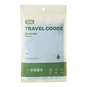 Travel Goods Disposable Raincoat Individual Packaging Waterproof Travel Poncho - Product Image 5