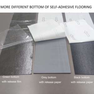 Suelo Vinílico Ecológico, Impermeable, Ignífugo, Antideslizante, Rollo de PVC con Textura de Madera, Autoadhesivo para Paredes Interiores, Azulejos para Cocina - Product Image 2