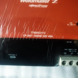 Weidmuller 7765200113 CP <span class=keywords><strong>SNT</strong></span> 1000W 24V 40A - Product Image 2