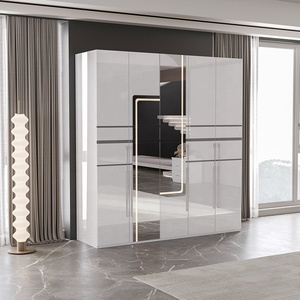 Hot Sale Modern King Size Bedroom Furniture Luxury <b>White</b> Storage Bed <b>Set</b> With Dressing Mirror 808 Bedroom Furniture/bedroom <b>Set</b>/ - Product Image 1