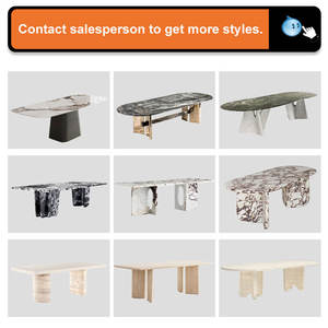 Tostone <span class=keywords><strong>Table</strong></span> <span class=keywords><strong>console</strong></span> unique en travertin beige de dinde naturelle moderne pour hall d'entrée, meubles de hall d'hôtel de l'usine directe - Product Image 5