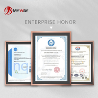 Douille de palier bimétallique MYWAY Acier+CuPb30 Certifiée ISO9001 Capacité de charge 120MPA Montage par pressage Machines industrielles