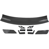 2015-2023 Ford Mustang aileron arrière Kit de carrosserie ABS matériel séparateur diffuseur queue aile arrière coffre accessoire Double pour 2016 2018