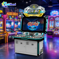 Machine de jeu d'arcade Happy Party, machine de tir multi-joueurs à monnayeur pour adultes, pour centre de divertissement