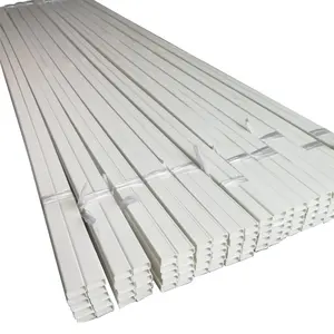 Fire Retardant Decoration Wiring Duct White Colored Straight Cable Trunk Plastic PVC Cable Tray