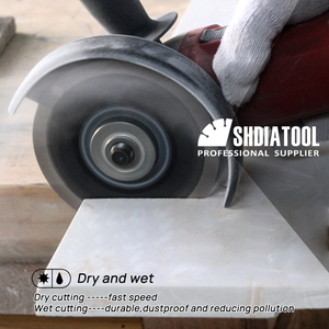 Lame de <span class=keywords><strong>scie</strong></span> segmentée diamantée avec dents de protection renforcées, disque de <span class=keywords><strong>coupe</strong></span> anti-écaillage, disque de meulage pour scies circulaires - Product Image 6