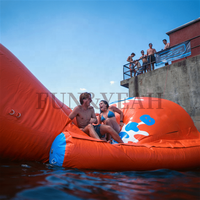Jouets gonflables pour le lac : Blob de catapulte aquatique gonflable pour sports nautiques et sauts aquatiques