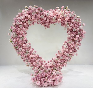 Trắng hình trái tim Nhân Tạo Hoa vòm wed vòm cho trang trí đám cưới - Product Image 5