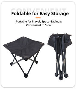 Nuevo Producto: Taburete Plegable Compacto y Ligero para Acampar, Pescar, Hacer Senderismo, Jardinería, Caminatas al Aire Libre - Product Image 3