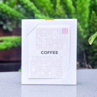 Emballage de boîte à café en carton pour café filtre et thé, boîte à café en papier cartonné personnalisée pour cadeau