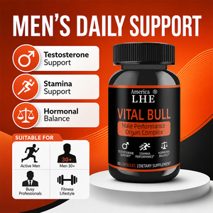Cápsulas de Órganos de Res Vital Bull de Shecome con Ingredientes Personalizados, Suplemento de Órganos para Apoyo Nutricional - Product Image 4