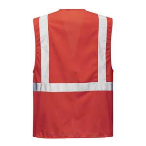 PORTWEST - F476RERL Chaleco rojo Iona Executive-EAN 5036108214303 CHAQUETAS DE TRABAJO CHAQUETAS DE VERANO SOFTSHELL - Product Image 2