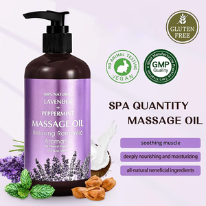 Olio da Massaggio <span class=keywords><strong>per</strong></span> il Corpo alla Lavanda OEM, Idratante <span class=keywords><strong>per</strong></span> SPA, Rilassante <span class=keywords><strong>per</strong></span> i Muscoli, Olio Essenziale di Lavanda, Olio <span class=keywords><strong>per</strong></span> Massaggi <span class=keywords><strong>per</strong></span> Dolori Muscolari - Product Image 4