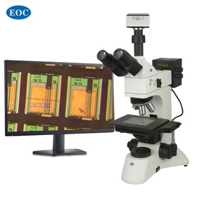 Eoc 60 Megapixel USB3.0 kỹ thuật số trinocular metallographic luyện kim quang phân cực phân tích kính hiển vi với máy ảnh 6000X - Product Image 5