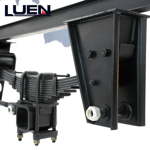 Thickened <strong>Equalizer</strong> Germany Type Axle Triple Axle Mechanical Suspension <strong>BPW</strong> Standard Strong Load Capacity for Semi <strong>Trailer</strong> OEM - Product Image 2