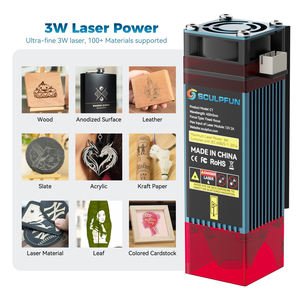 SCULPFUN C1 <span class=keywords><strong>Mini</strong></span> Grabadora y Marcadora Láser de Bajo Precio para Logos en Madera y Acero Inoxidable, Grabador Láser Portátil - Product Image 3