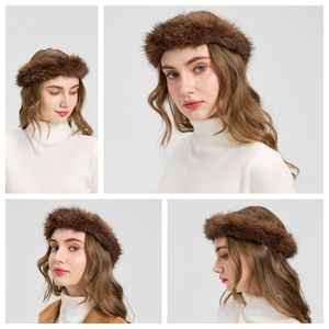 Fascia per Capelli Invernale Minimalista Tinta Unita, Comoda ed Elegante, Calda e alla Moda per Donne - Product Image 2