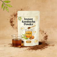 Poudre de Kombucha OEM, Poudre de Thé Kombucha Biologique, Poudre de Kombucha Instantanée pour Boissons